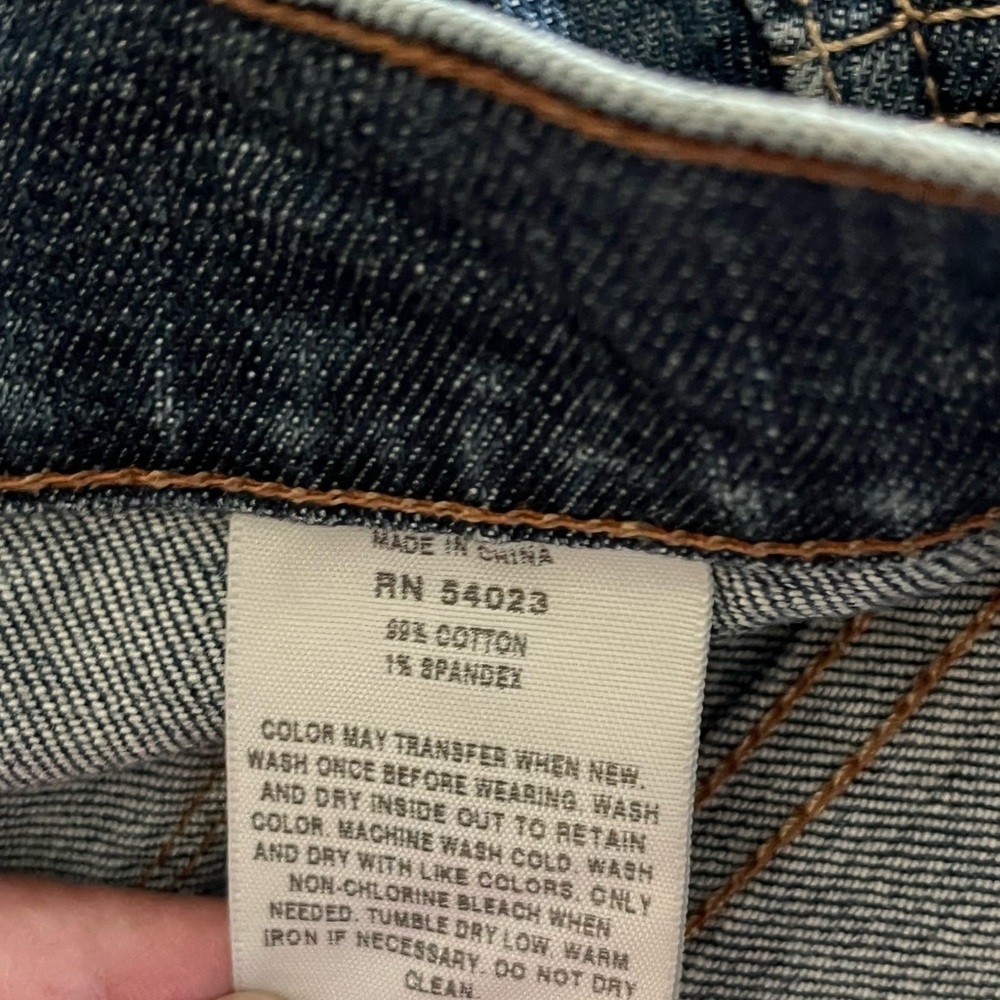 Gap 1969 Larchmont Denim Front Pleat Mini Skirt Womens Sz 33/16 EUC - Picture 8 of 14